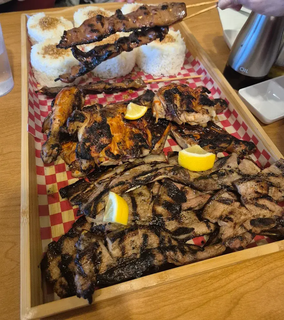 Pork Adobo Filipino classic dish at Chicken House & Catering Edmonton